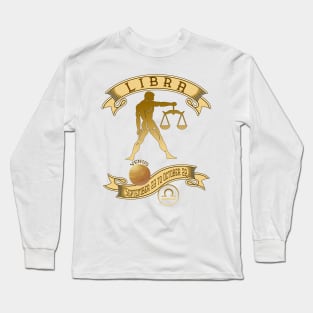 Zodiac Magic: Libra (September 23 - October 22) Long Sleeve T-Shirt